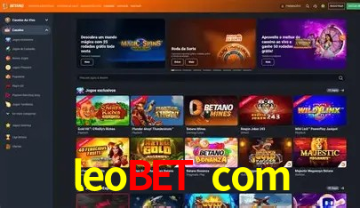 Ganhe prêmios incríveis na leobet com